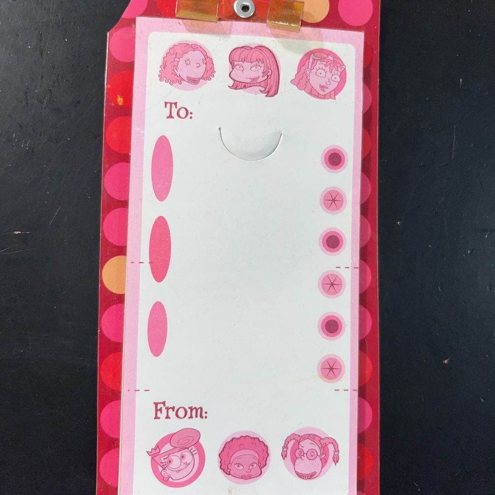 Vintage Nickspressions Note Stationary pad
